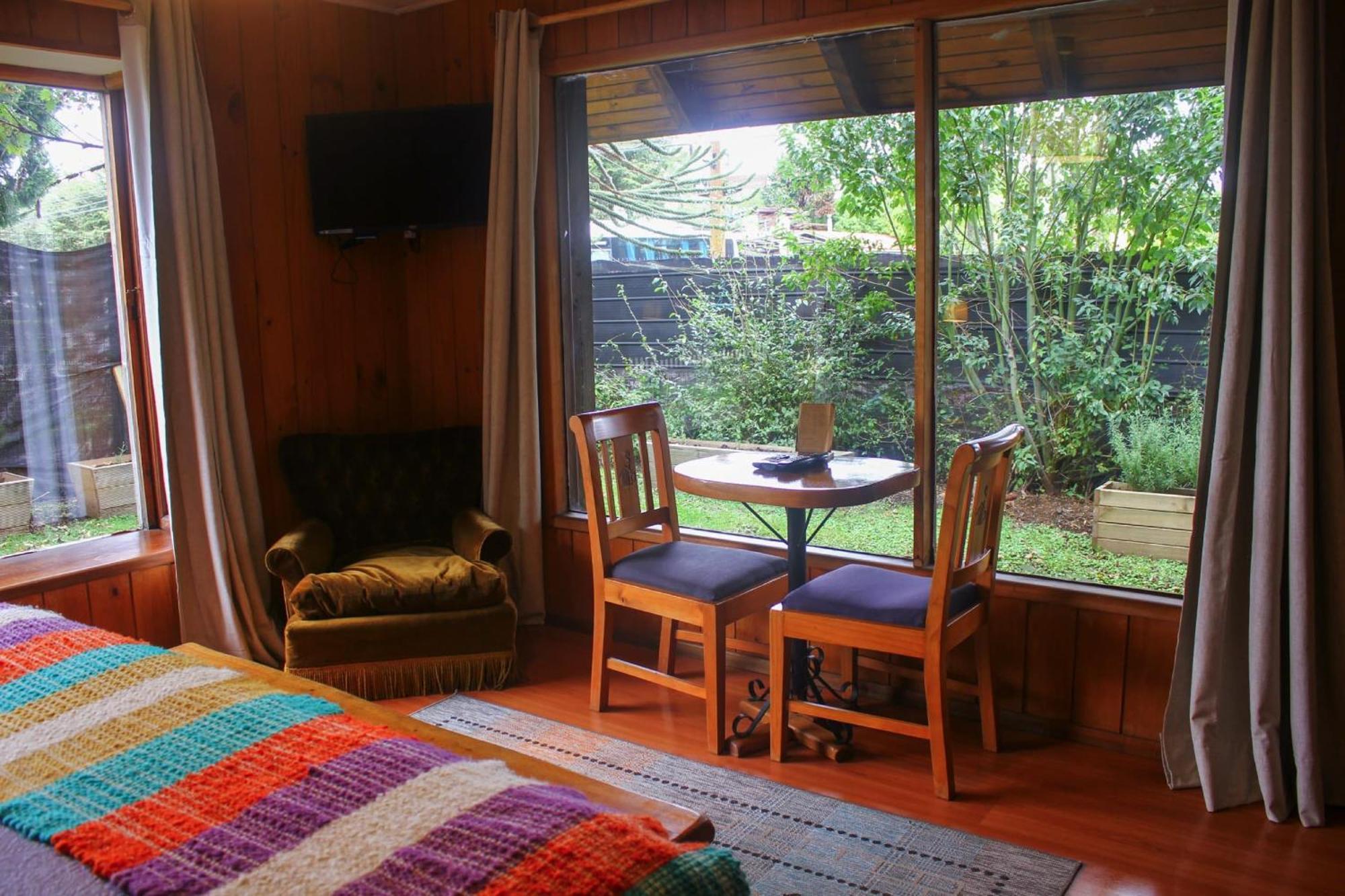 La Araucaria Hosteria Boutique - Ex Lounge Brasil Pucón Szoba fotó